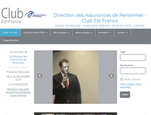 Tablet Screenshot of dap-est.fr